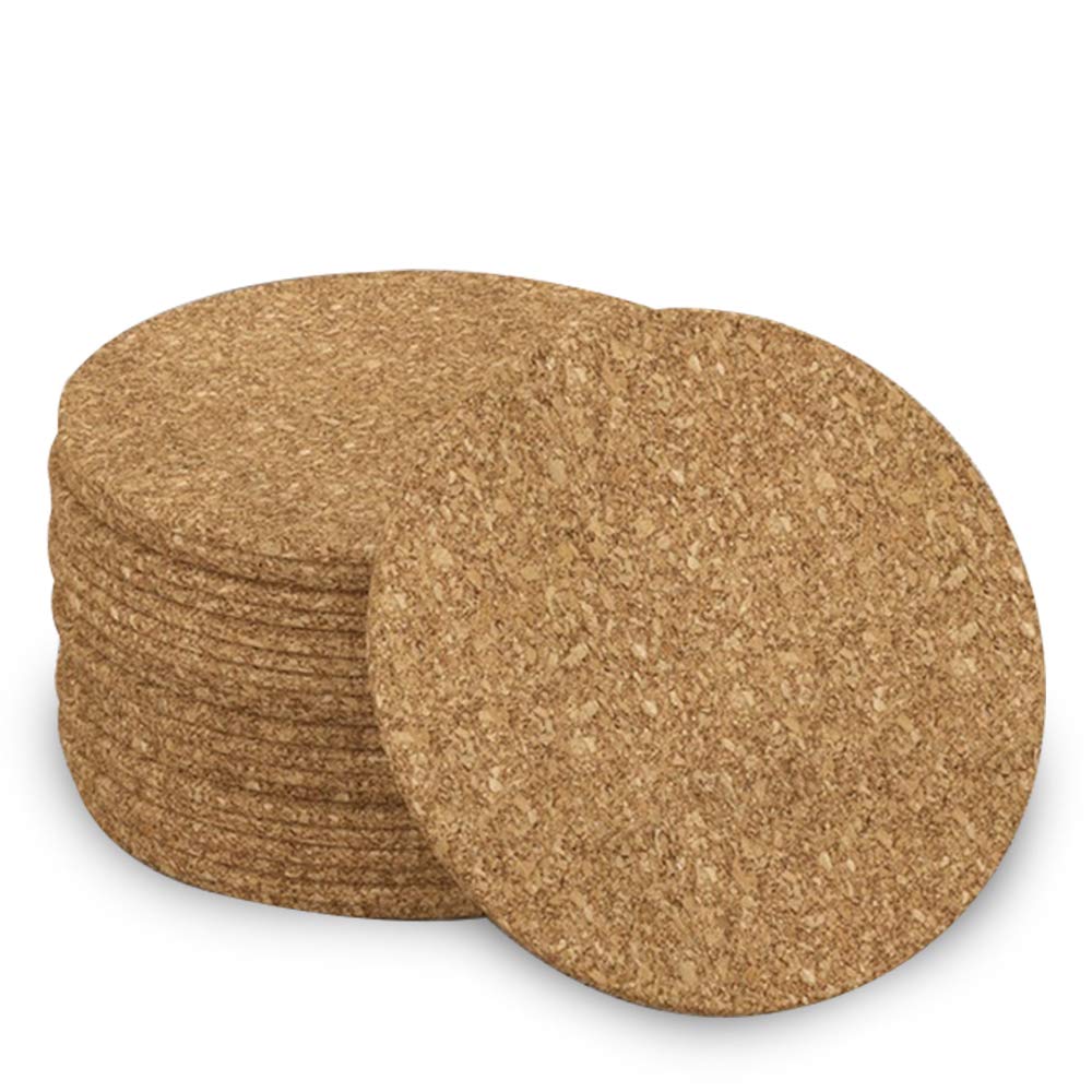 Adhesive Backed Cork Circles for Coasters, Trivets and Art Projects, 1 –  Frank Lowe