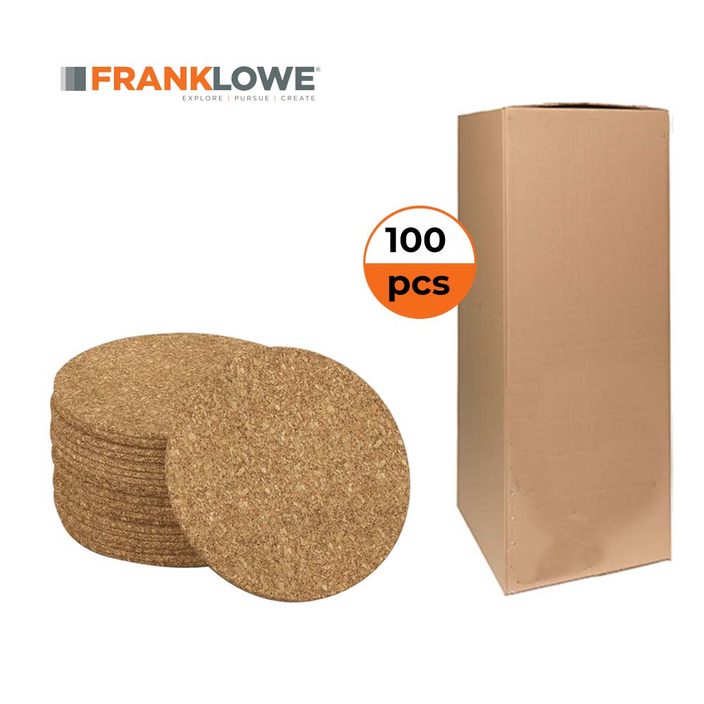 Self Adhesive Round Cork Backs for Coasters - 8 pack – Little Windows  Brilliant Resin and Supplies